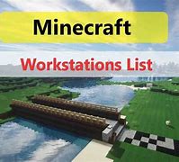 Image result for Minecraft Workstations
