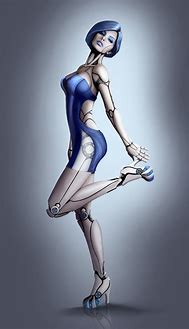 Image result for Futuristic Female Robots Art
