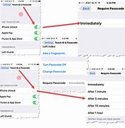 Image result for Change Require Passcode iPhone