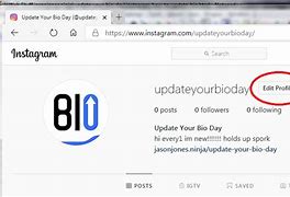 Image result for Update Your Bio Day