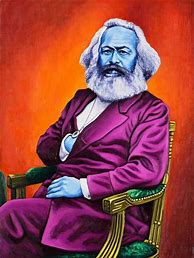 Image result for Karl Marx Art