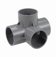 Image result for 4-Way PVC Pipe Fittings