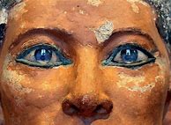Image result for Egyptian Statues Blue Eyes