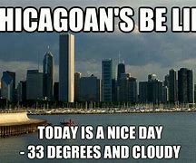 Image result for Chicago Weather Meme
