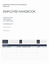 Image result for Free Handbook Template Microsoft Word