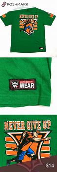 Image result for WWE John Cena Green Shirt