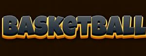 Image result for Basketball Word Text Logo