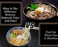 Image result for Soba vs Ramen
