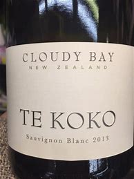 Image result for Cloudy Bay Sauvignon Blanc Te Koko