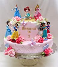 Image result for Disney Princess Themed Cakes