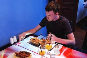 Image result for Touch Screen Restaurant Table