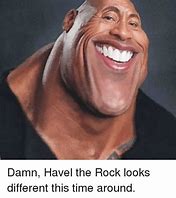 Image result for The Rock Même Face