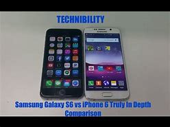 Image result for Size Comparison iPhone 6 vs Galaxy S3