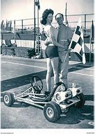 Image result for Vintage NHRA Trophy Girl