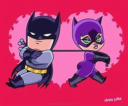 Image result for Cute Batman and Catwoman