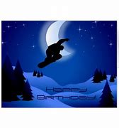 Image result for Happy Birthday Snowboarding