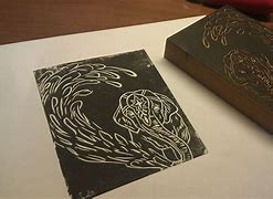 Image result for Lino Block Embroidery