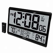 Image result for analog clocks with temp displays