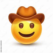 Image result for Cowboy Hat Grin Emoji