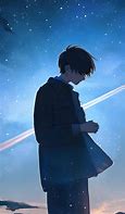 Image result for Anime Galaxy Boy Sad