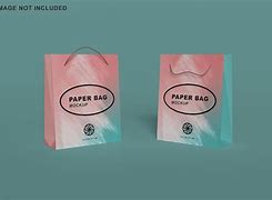 Image result for White Paper Bag Mockup