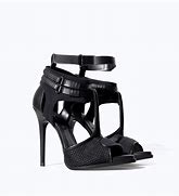 Image result for Open Toe High Heel Sandals Zara
