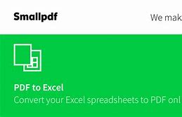 Image result for Convert PDF to Excel Free Download