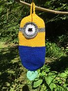 Image result for Crochet Minion Bag