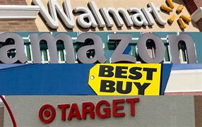 Image result for Amazon Best Buy Walmart Target