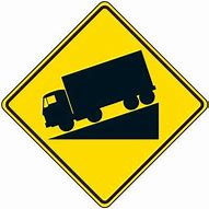 Image result for Truck Traffic Sign