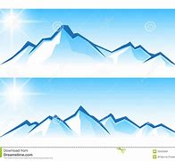 Image result for Snow Cap Mountains Clip Art