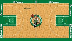 Image result for Boston Celtics Basketball Court