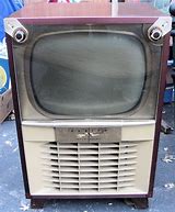 Image result for 1950s Small CRT TV