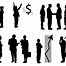 Image result for Silhouette of Business People