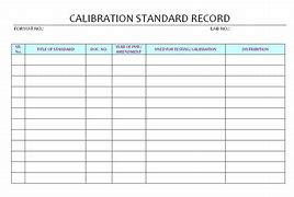 Image result for Precision Level Calibration Record