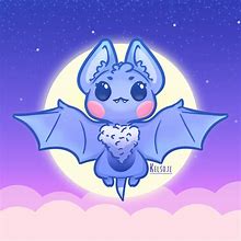 Image result for Cute Cartoon Fruit Bats