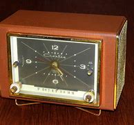 Image result for Antique Clock Radio