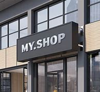 Image result for Shop Text Sign