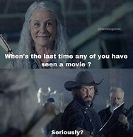 Image result for Carol From the Walking Dead Gasoline Can Meme