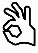 Image result for OK Hand Meme Emoji Black White
