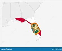 Image result for Florida State Flag Map