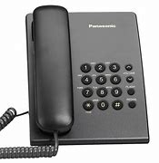 Image result for Panasonic Black Telephone