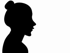 Image result for Woman Silhouette Head Side View