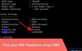 Image result for Cmd Command to Show Wifi Password