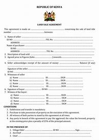 Image result for Land Sale Agreement Form