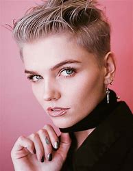 Image result for Short Pixie Cut Thick Hair