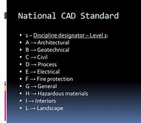 Image result for National CAD Standards Layers List