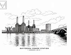 Image result for Battersea Power Station in London Apple Store