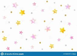 Image result for Pink and Gold Stars White Background