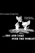 Image result for pinky and the brain sleep memes